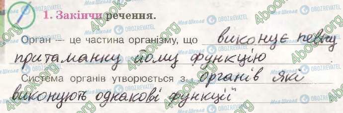 ГДЗ Природознавство 3 клас сторінка Стр48 Впр1